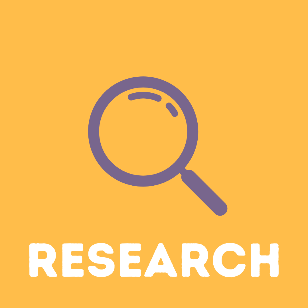 Decorative icon for research