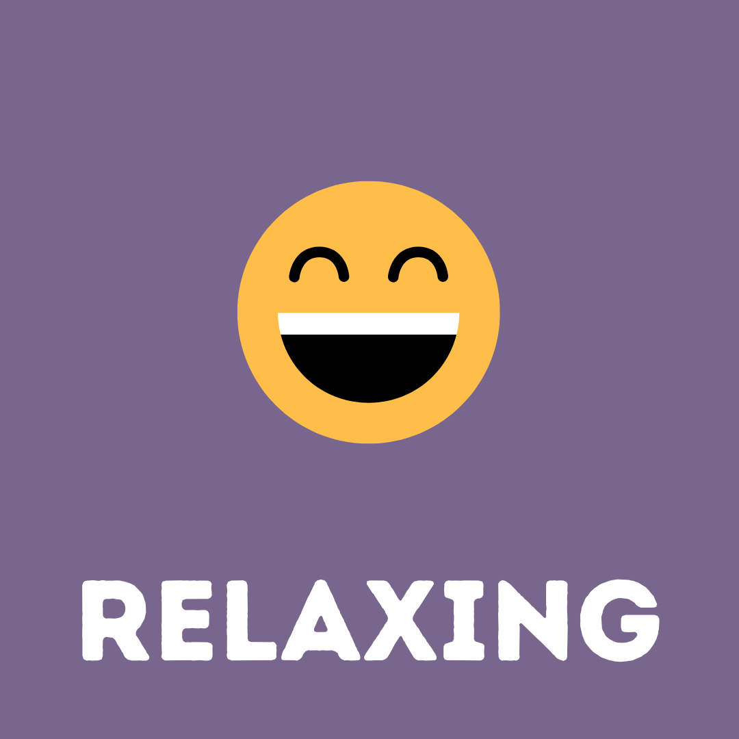 Decorative icon for relaxing