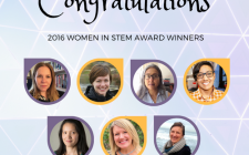2016 Women in STEM Award winners