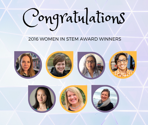 2016 Women in STEM Award winners