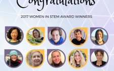 2017 Women in STEM Award winners