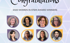 2020 Women in STEM Award winners