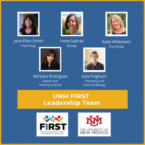 Image of members of the UNM FIRST leadership team