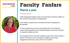 Faculty Fanfare graphic