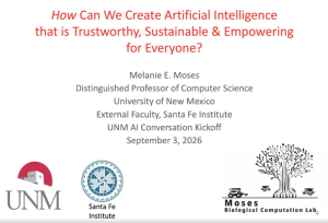 Title slide for talk on building trustworthy AI.